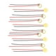 thumbnail image 2 of 10 piezas de disco piezoeléctrico de 27 mm, transductor con cable, sonda precableada, sensores de sonido, elementos piezoeléctricos para micrófono,, 2 of 10