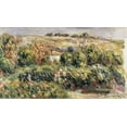 thumbnail image 2 of Renoir, Pierre-Auguste 24x15 White Modern Wood Framed Museum Art Print Titled - Paysage de Provence, 2 of 4
