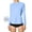 Light Blue, variant on Ice Silk Sun Shirts Women Long Sleeve Rash Guard SPF UV Protection Workout Tops with Pockets Quick Dry Hiking Shirt