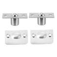 thumbnail image 4 of HORIALENCE Closet Door Ball Catch 4Pcs Silver Rust-Proof Round Design For Home Improvement 1.97x0.98in, 4 of 6
