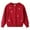 Red, variant on Girls' Long Sleeve Knitted Cardigan Sweater Kids Button down Sweaters Cropped Jacket Uniforms Cover up Girl Ballet Dancewear
