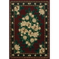 thumbnail image 4 of Westfield Home  Ulubre Horatia Floral Area Rug Hunter Green 5'3" x 7'6" 6' x 9' Indoor Living Room,Bedroom,Dining Room Cream, 4 of 5