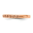 thumbnail image 4 of 14k Rose Gold Band Ring - Size 6, 4 of 5
