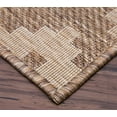 thumbnail image 4 of Trellis Diamond Moroccan Rug - 7 ft. 10 in. x 10 ft., Neutral, UV Protected Floor Rug w/ Waterproof Surface for Garden, Patio, 4 of 8