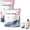 Small+Large, variant on Fountwell No Pump Vacuum Storage Bags Press Seal Large Cube Space Saver for Clothes Bedding 1Pcs