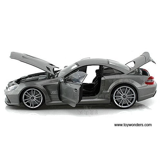 Motormax 79161gry Mercedes SL65 AMG Black Series (R230) Grey 1/18