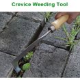 thumbnail image 4 of Baohd Weeder Stainless Steel Manual Garden Weed Puller L Shape Portable Lawn Weeding Remover Tool, 4 of 8