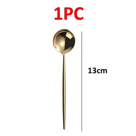 

1 Pack Silverware Stainless Steel Small Tea Spoons