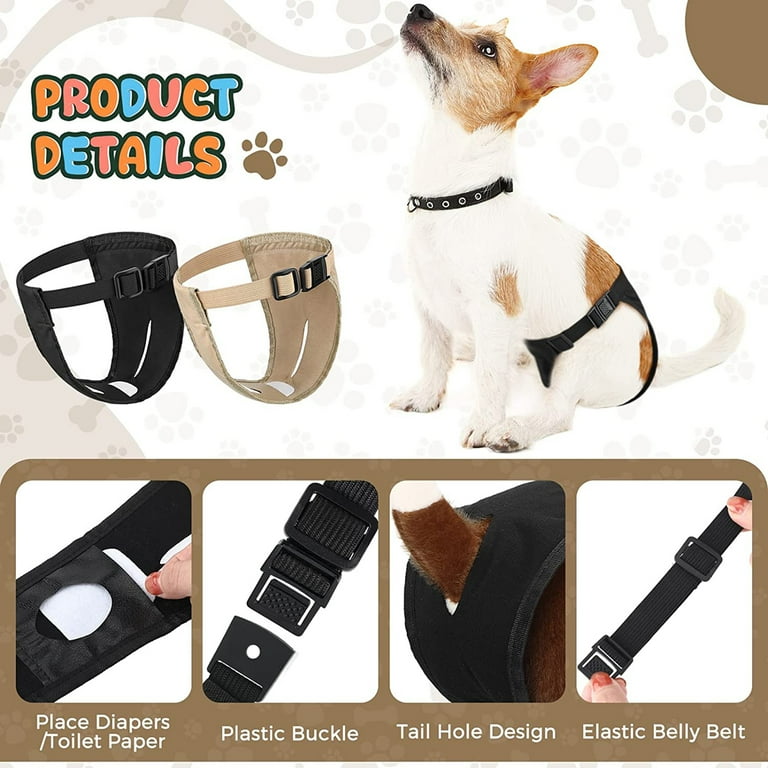 Dog nappies for season top