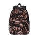 thumbnail image 1 of Easygdp Coffee Bean Mochila Ligera de 15 Pulgadas para Estudiantes, Mochila Cómoda para la Escuela y Viajes, Correas Ajustables, 1 of 6