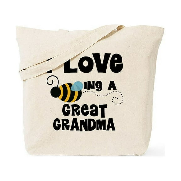 CafePress - Great Grandma Gifts Tote Bag - Unisex Canvas Tote Bag, Beige, 1-Piece