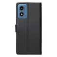 thumbnail image 3 of Leather Case For Motorola Moto G Play 2024 6.5",Embossed Totem Wallet With Card Holder,Wristband, Shockproof Kickstand Magnetic Cover,Black,For Moto G Play 2024, 3 of 7