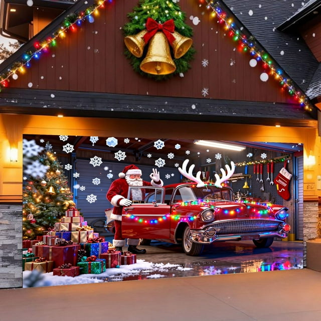 BotaniNest Eye Catching Garage Banners With Rich Festive Colors And Patterns Will Bring Surprises To Your Home And Become The Focus Of Discussions!