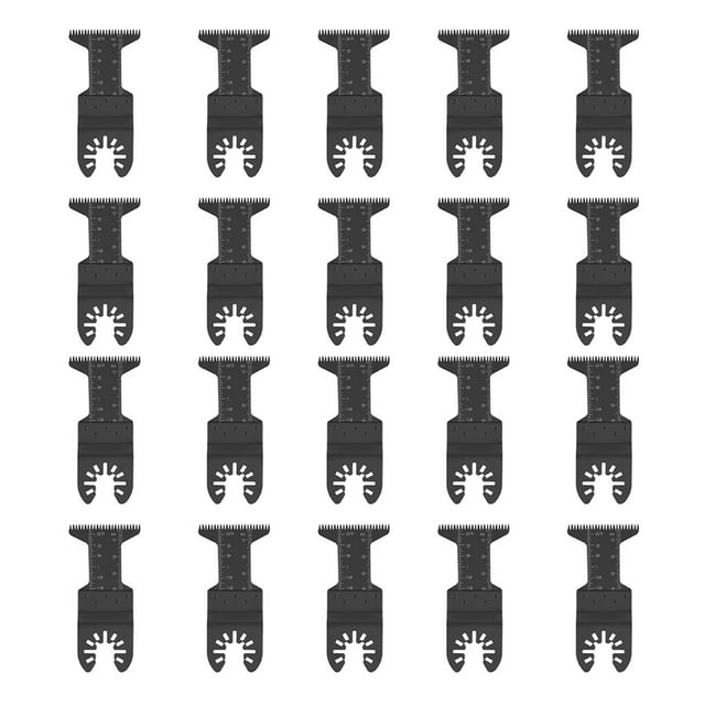 20 hojas de sierra de dientes largos para herramientas múltiples oscilantes de 44 mm para Bosch Dremel Fein