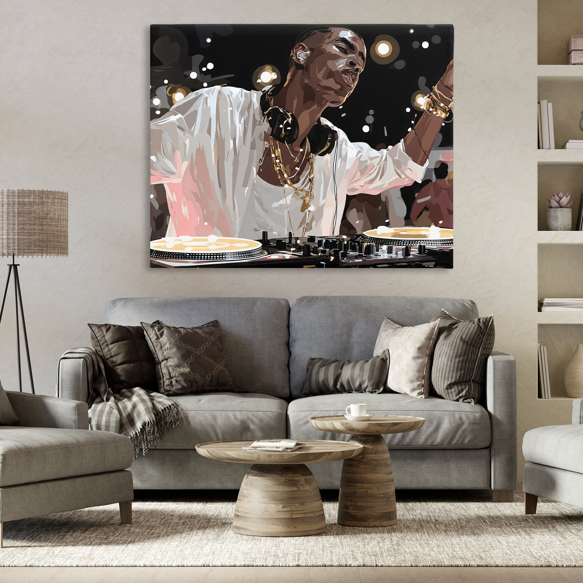 Stupell Industries Music In His Soul Canvas Wall Art, design by Franklyn Gregory