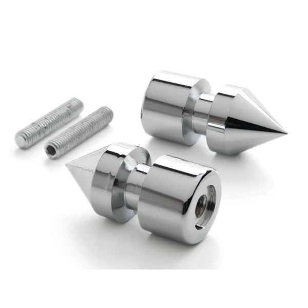 Kapsco Moto Custom Chrome Skeleton Skull Bolt Nuts Screws 6mm For Yamaha Road Star Silverado XV Midnight