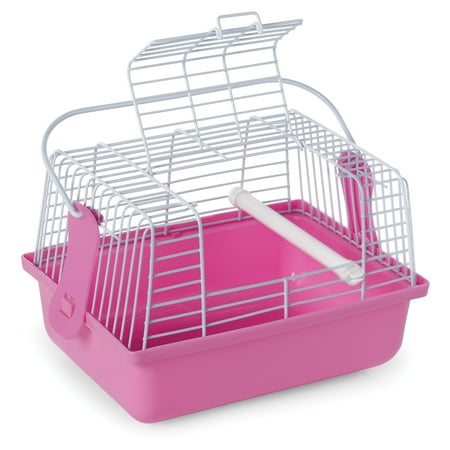Prevue Pet Products Travel Cage for Birds and Small Animals - Pink