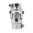 thumbnail image 3 of Universal Car Auto Vehicle 3/4"-36 Spline X 3/4" DD Chrome Steering Shaft U-Joint for Mustang II Power Rack, 3 of 6