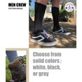 thumbnail image 7 of Yacht & Smith Mens Diabetic Neuropathy Edema Socks, Cotton Crew, Ankle, Medical Sock, Size 13-16, 7 of 7