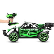 KARMAS PRODUCT 1:18 2.4G 4WD 20KM High Speed Off-Road RC Die Cast Racing CombinationCar Battery Control Vehicle Presents for Kids