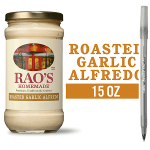 Rao's Alfredo Sauce Garlic with pan