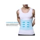 thumbnail image 3 of Camiseta Interior Hombre Control De Postura Soporte Lumbar Blanca M, 3 of 6