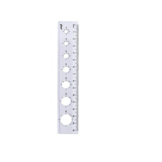 Veeogra Clearance!Ruler,Classroom Supplies,Clear Rulers Scale Bendable Flexible Rubber Rulers Transparent Shatterproof Straight Plastic Ruler Classroom Or /Adults Clear Rulers Measuri,Stationery