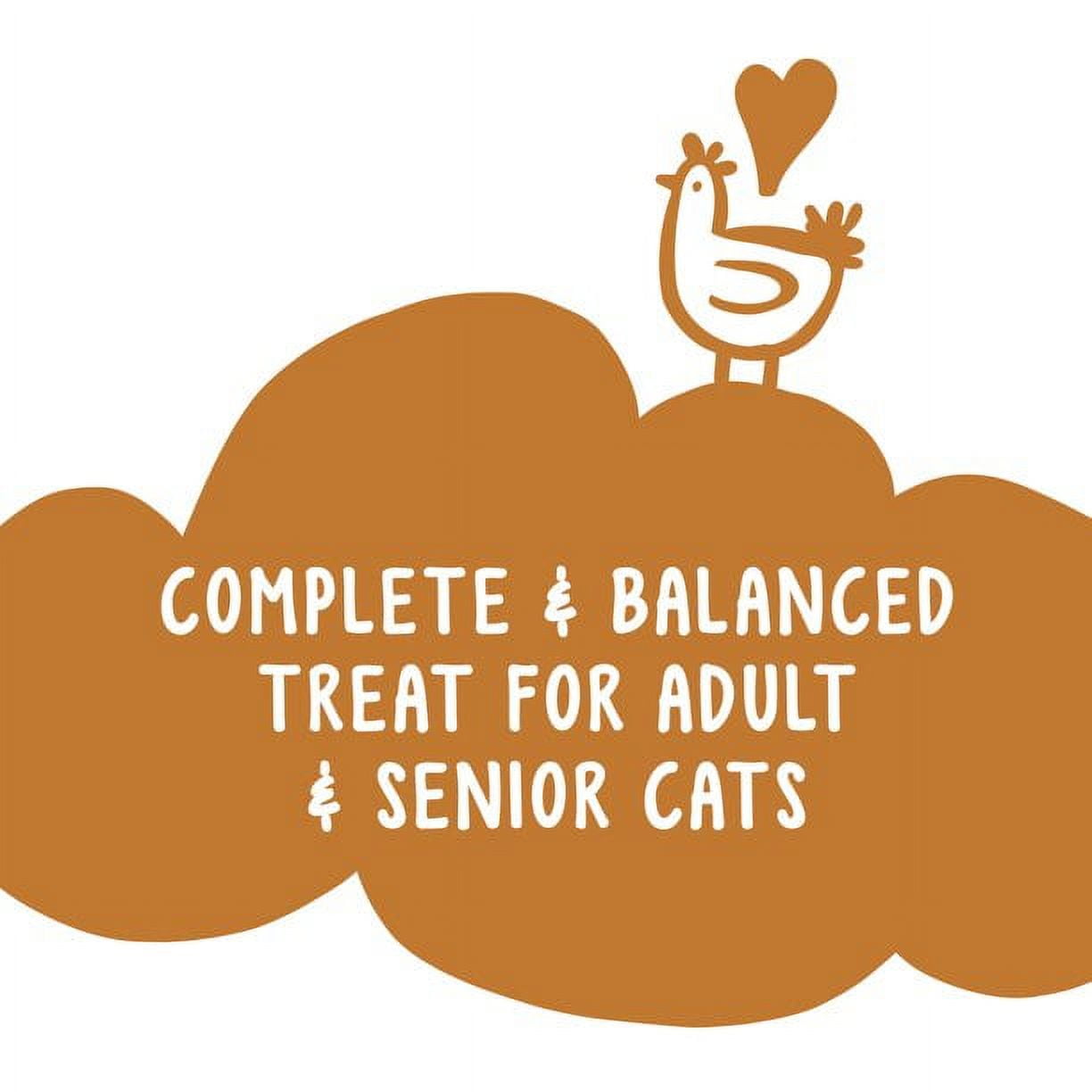 Purina Friskies Party Mix Cat Treats, Chicken Lovers Crunch, Made with Real Chicken, Complete & Balanced Cat Treats, 20-Ounce Canister (Pack of 2 Canisters)