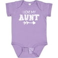 thumbnail image 3 of Inktastic I Love My Aunt with Arrow Boys or Girls Baby Bodysuit, 3 of 5