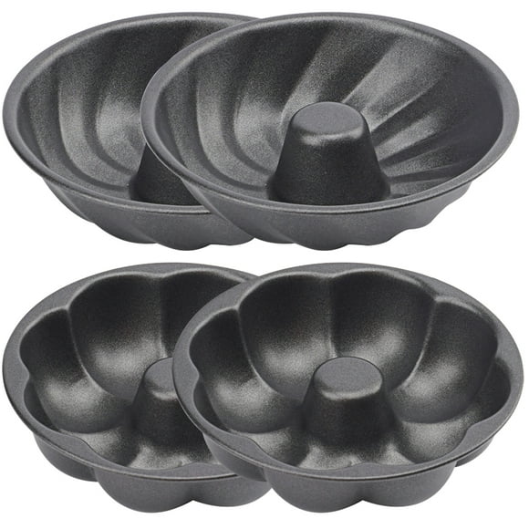 4Pcs Creative Donut Mold Pumpkin Shape Donut DIY Mold Baking Mold Decorative Donut Mold
