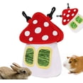 thumbnail image 4 of bolsa de alimentación para mascotas pequeña, bonito almacenamiento de hierba para alimentación de conejos., 4 of 5