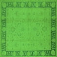 thumbnail image 1 of Ahgly Company Indoor Square Oriental Green Traditional Area Rugs, 3' Square, 1 of 4