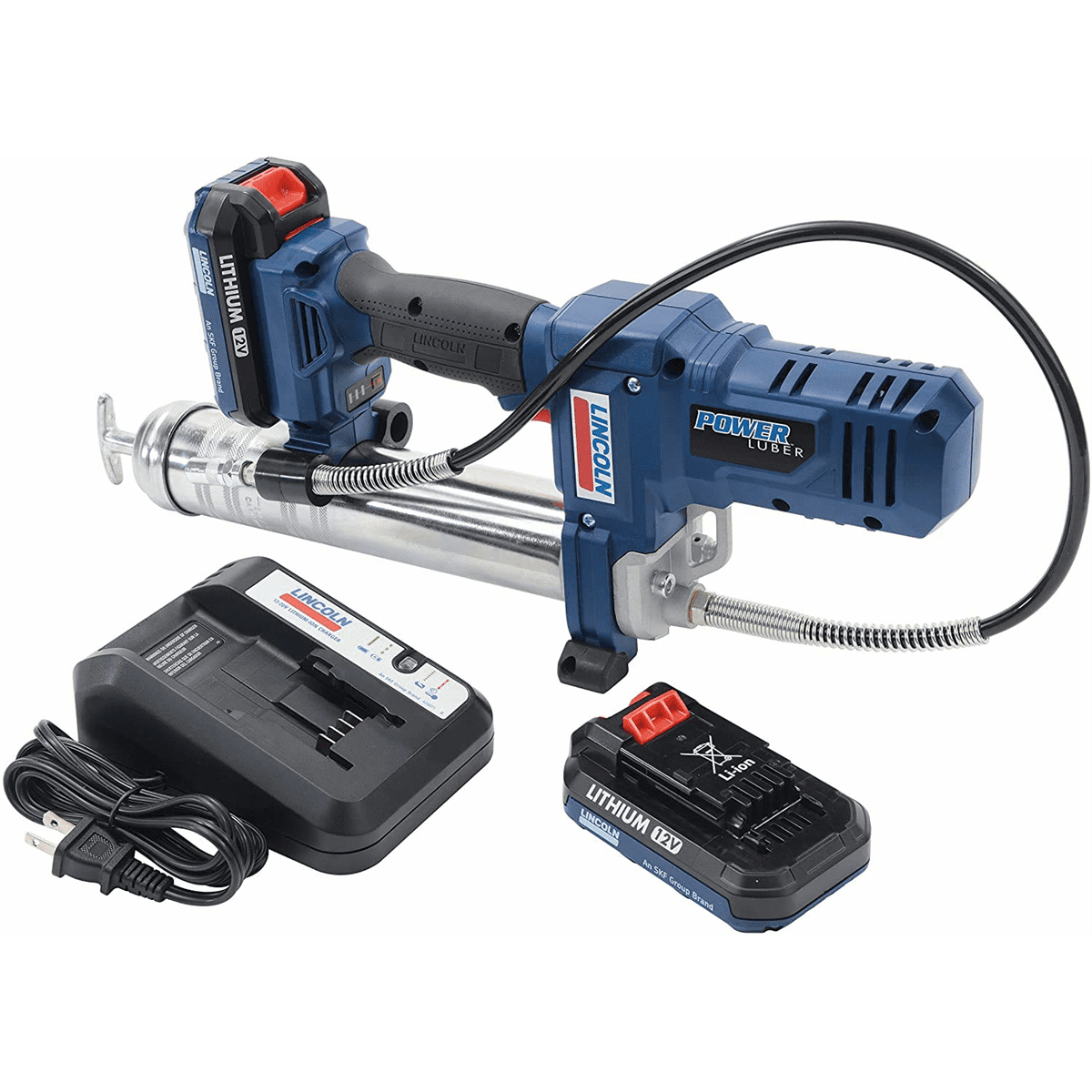 Lincoln 1262 PowerLuber Battery Powered 12 Volt Lithium Ion Cordless Grease Gun