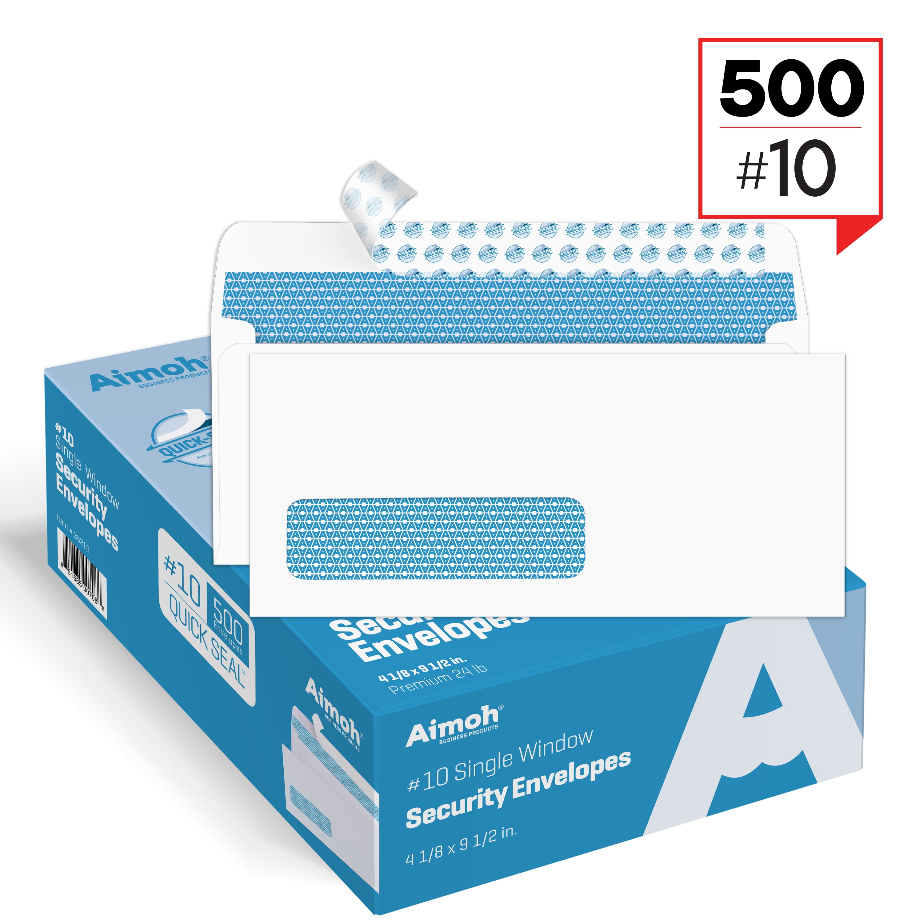 Self Seal Single Window Envelopes