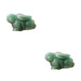 thumbnail image 4 of Figuritas conejito Toystoory Animal Dongling de Jade ornamento lindo hecho a mano, 4 of 6