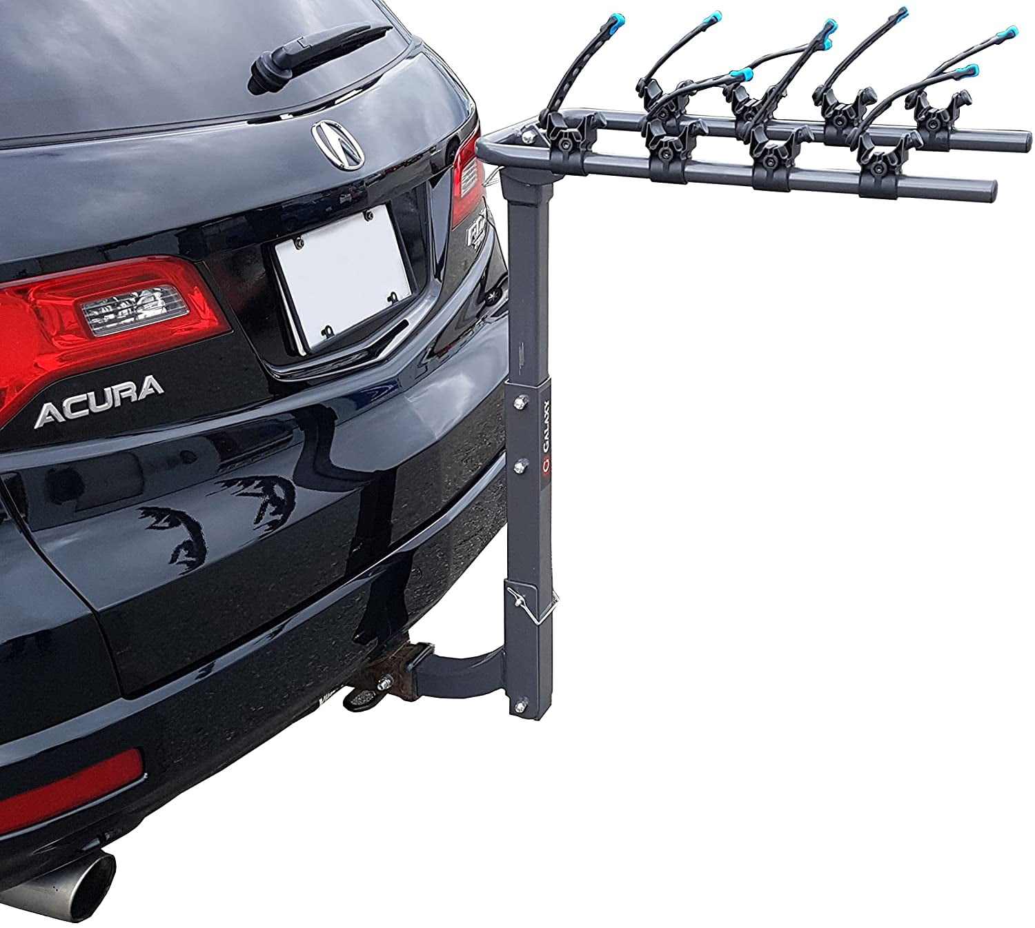 Galaxy Auto Swing Away Hitch Mount Bike Rack for 2 Bikes - Fits 2" Receivers ONLY