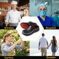 thumbnail image 6 of Lightweight Chef Shoes For Women Slip Resistant Non Slip Chef Shoes For Men, Slip On Sneakers Waterproof Restaurant Kitchen Chef Shoes For Food Service, 6 of 7