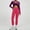 A1 Purple, variant on JFGHDG Compression Sets for Women High Waist Leggings Workout Outfit Active Leggings Half Zippy Jacket Gym Set Classic Female Solid Color Coats Outwear A1 Beige S-3XL