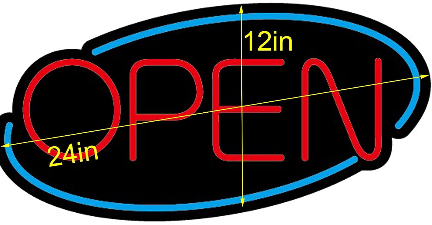 LED Business Open Sign 24 x 12 inch  Advertisement Board Electronic Display Sign