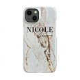 thumbnail image 1 of Personalised Cracked Marble Name iPhone 15 Plus Case,iPhone 16, 1 of 5