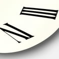 thumbnail image 3 of Designart 1 in Quartz Modern/Contemporary Wall Clock, 3 of 5