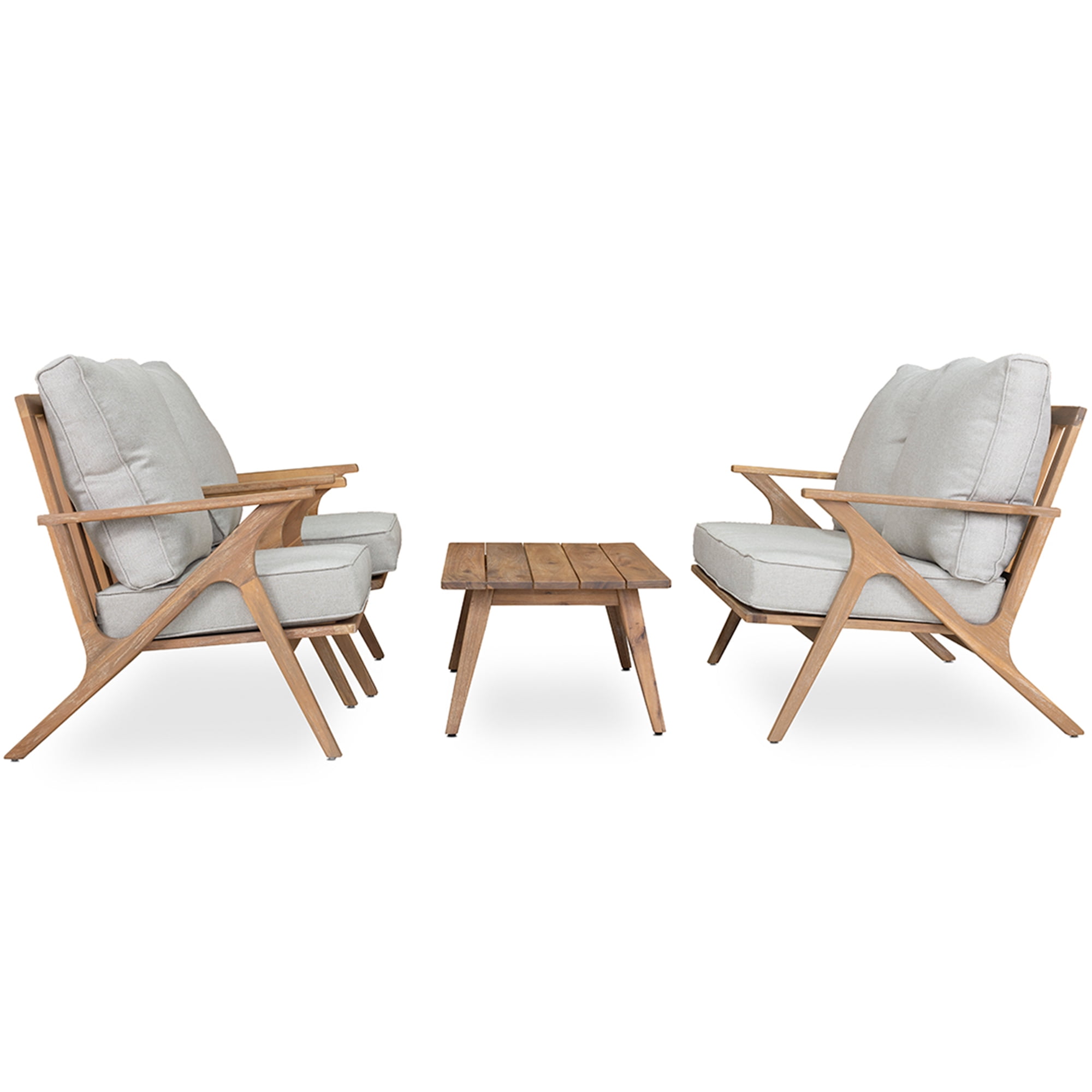 Aimee Lii 4 Pcs Acacia Wood Patio Furniture Set for Balcony Porch Garden Backyard Lawn, Outdoor Seating Sofa Set, Outdoor Conversation Set with Coffee Table, Cushions, Pillow Aimee Lii 4 Pcs Acacia Wood Patio Furniture Set for Balcony Porch Garden Backyard Lawn, Outdoor Seating Sofa Set, Outdoor Conversation Set with Coffee Table, Cushions, Pillow