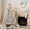 7.5FT, variant on Pre-Lit Snow Flocked Artificial Christmas Tree - Warm White Lights, Quick Assembly with Stand, Indoor Outdoor Holiday Decor