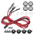 thumbnail image 3 of 1/10 LED Light, Easy To Install RC LED Light For TRXAAXS, For TRXAAXS/TRX4/SCX10/D90 1/10 Universal RC Crawler Car RC Crawler Car Lovers Round, 3 of 8