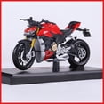 thumbnail image 1 of Ducati Seper Nue V4 S 1:18 Moto Modèle Jouet Moto avec Base, 1 of 1
