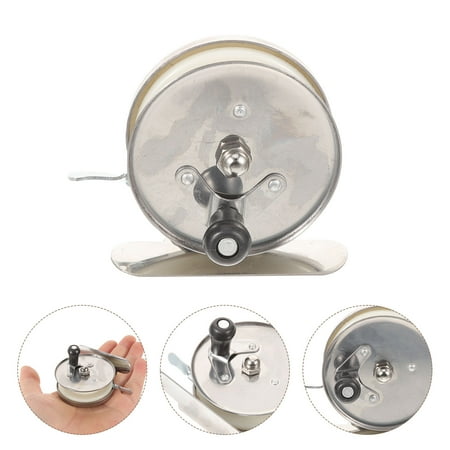 Worgeous Fly Fishing Reel Outdoor Fishing Wheel Iron Sea Fishing Gear Iron Fishing Pole Wheel