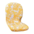 thumbnail image 1 of Rotating Armchair Slipcover Removable Stretch Computer Office Chair Cover Protector in Small Size (Gold), 1 of 4