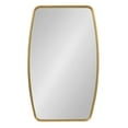 thumbnail image 2 of Kate and Laurel Caskill Modern Barrel Mirror, 20 x 32, Gold, Rounded Rectangle Mirror for Wall, 2 of 7