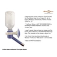 thumbnail image 2 of Choco Nose Patented No-Drip Small Dog Water Bottle/Feeder for Cats  - for Cages, Crates or Wall Mount. 10.2 Oz. Mess Free Leak-Proof Nozzle 16mm, Blue (C590), 2 of 5