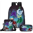 thumbnail image 1 of Among Us Visor Backpack Kids Rucksack Crewmate Back To School Bag A, 1 of 1
